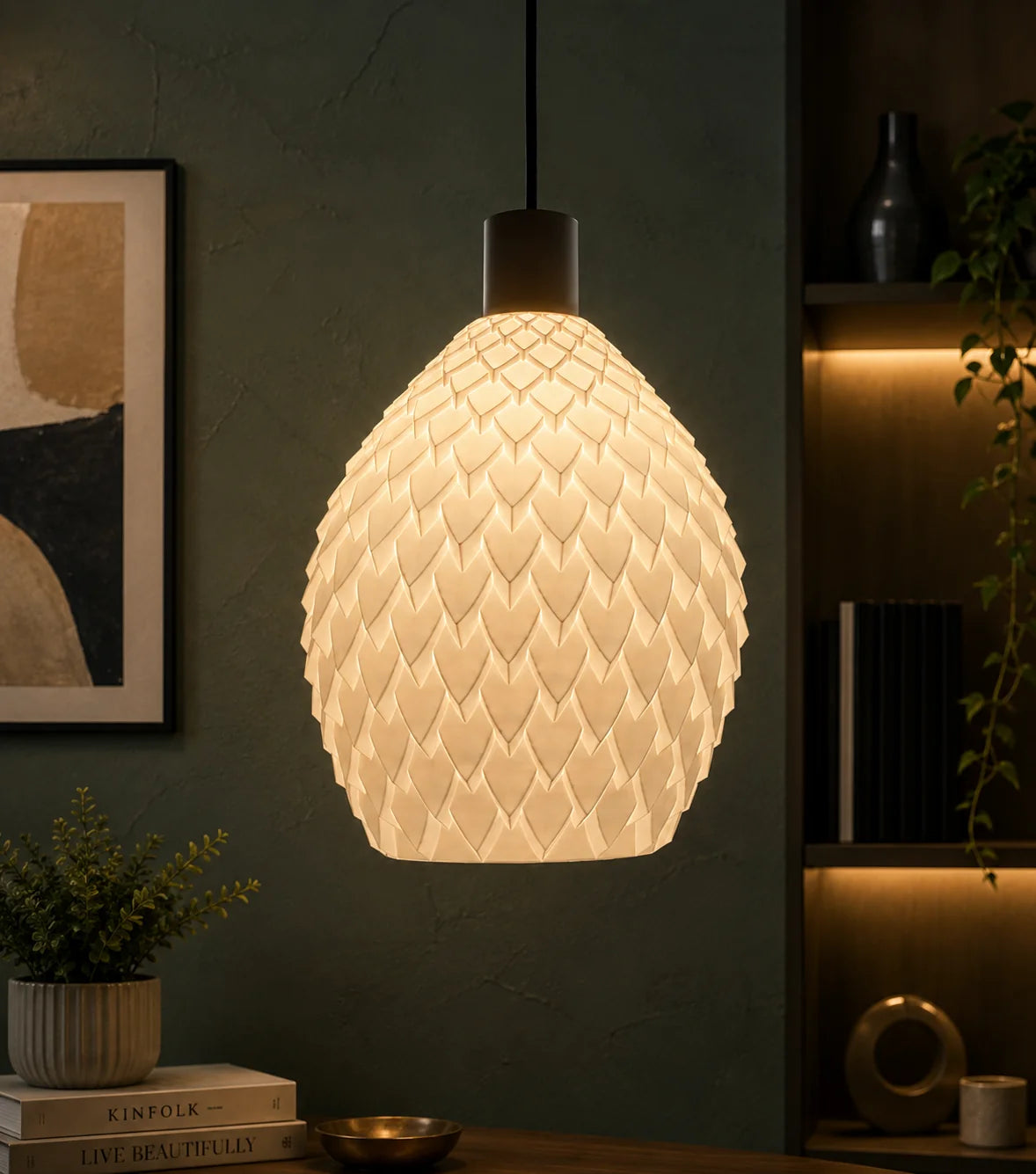 Dragon's Egg - Hanging Lamp